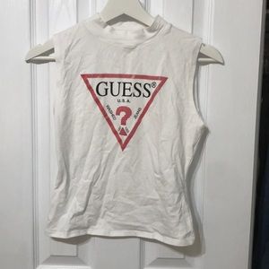 GUESS Mockneck Tank